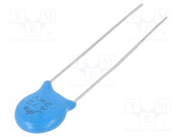 Capacitor: ceramic; 4.7nF; 2kVDC; Y5V; ±20%; 5mm