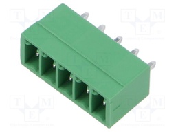 Connector: pluggable terminal block; socket; male; 8A; 160V; PIN: 5