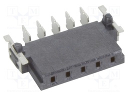 Connector: PCB to PCB; female; PIN: 5; 2.54mm; -55÷125°C; 21A; SMT