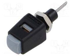 Laboratory clamp; grey; 70VDC; 33VAC; 16A; screw,spring clamp