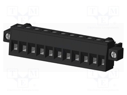 Connector: pluggable terminal block; plug; female; straight; 300V