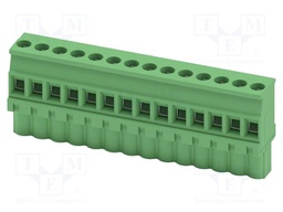 PCB connector, nominal cross section: 2.5 mm?, color: green,