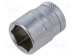 Wrench tip; 6-angles,socket spanner; 14mm; 1/4"; tool steel