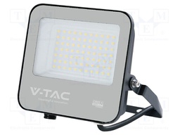 Lamp: LED flood light; 50W; 230VAC; white warm; 115°; 3000K; 30000h