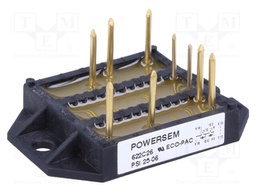 Module: IGBT; transistor/transistor; IGBT half-bridge; Ic: 17A