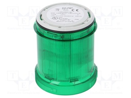 Signaller: lighting; LED; green; Usup: 24VDC; Usup: 24VAC; IP66