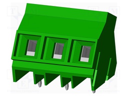 Connector: PCB terminal block; terminal; Plating: tinned; on PCBs