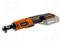 Rattle; battery; 250rpm; 60Nm; 18VDC; Kit: 1/2" adapter