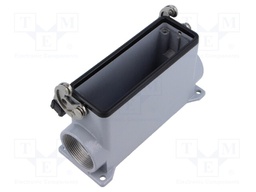 Enclosure: for HDC connectors; C-TYPE; size 104.27; high; PG29
