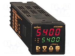Meter: mounting; digital,programmable; on panel; 4-digit LED