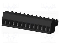 Connector: pluggable terminal block; plug; female; straight; 300V