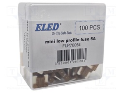 Fuse: fuse; 5A; 58VDC; automotive; 10.9mm; 10.9x3.8x8.73mm