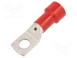 Tip: ring tube; M16; Ø: 16.5mm; 120mm2; crimped; for cable; tinned