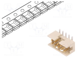 Socket; wire-board; male; Minitek; 2mm; PIN: 10; SMT; on PCBs; 2A
