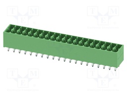 PCB headers, nominal cross section: 1.5 mm?, color: green, n