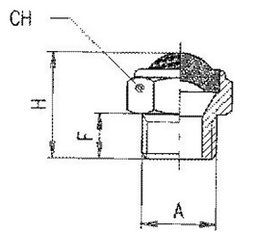 Sound suppression silencer; Thread: G 1"; sintered bronze