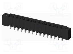 Connector: pluggable terminal block; socket; male; on PCBs