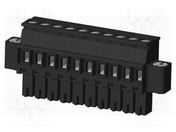 Connector: pluggable terminal block; plug; female; angled 90°