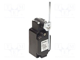 Limit switch; adjustable plunger, length R 19-116mm; NO + NC
