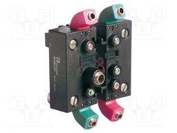 Base for logics modules and relays