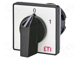 Switch: cam switch; Stabl.pos: 2; 16A; 0-1; for building in; Pos: 2