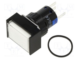 Switch: push-button; SPDT; 0.5A/220VAC; 0.1A/220VDC; ON-(ON); IP40