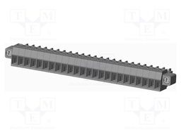 Connector: pluggable terminal block; plug; female; straight; grey