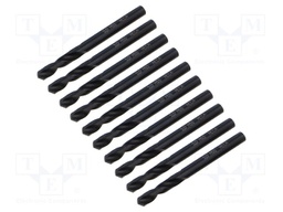 Drill bit; for metal; L: 62mm; high speed steel; short; Ø: 5mm