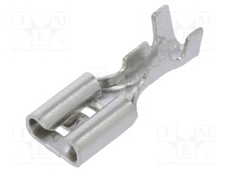 Terminal: flat; 4.8mm; 0.5mm; female; 0.5÷1mm2; crimped; for cable