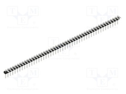 Connector: pin strips; pin header; male; PIN: 48; 2mm; THT; 1x48