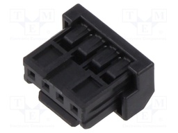 Connector: wire-board; Micro-Lock Plus; PIN: 4; Type: w/o contacts