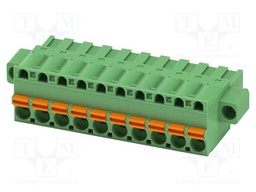 PCB connector, nominal cross section: 2.5 mm?, color: green,