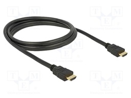 Cable; HDMI plug,both sides; HDMI 1.4,High Speed + Ethernet