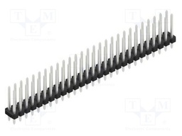 Connector: pin strips; pin header; male; PIN: 54; 2.54mm; THT; 2x27