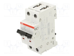 Circuit breaker; 400VAC; 400VDC; Inom: 40A; Poles: 2; Charact: C