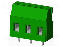 Connector: PCB terminal block; terminal; Plating: tinned; on PCBs