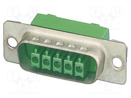 PCB connector, nominal cross section: 1.5 mm?, color: green,