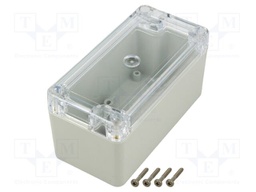 Enclosure: multipurpose; X: 60mm; Y: 120mm; Z: 60mm; ZP; ABS; gasket