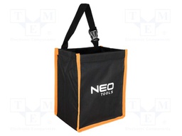 Organiser; multipurpose; black-orange; PE; 260x160x260mm