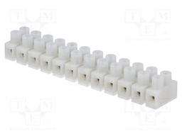 Terminal block; screw terminal; ways: 12; 1.5mm2; terminals: 24