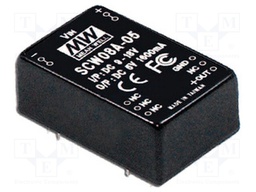 Converter: DC/DC; 8W; Uin: 36÷72V; 12VDC; Iout: 670mA; 1,2"x0,8"