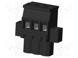 Connector: pluggable terminal block; plug; female; angled 90°
