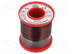 Coil wire; single coated enamelled; 2mm; 1kg; -65÷200°C; Core: Cu