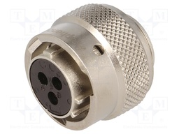 Connector: circular; Series: RT360; plug; female; for cable; PIN: 3