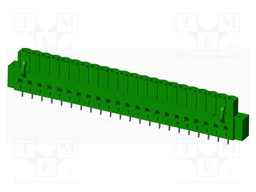 Connector: pluggable terminal block; socket; female; straight