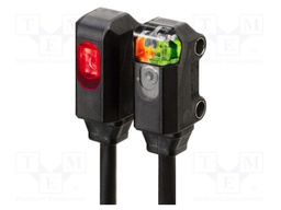 Sensor: photoelectric; Range: 0÷1000mm; NPN; DARK-ON; 50mA; Mat: PBT