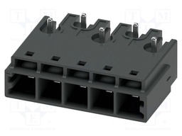 PCB headers, nominal cross section: 4 mm2, color: black, nom