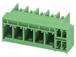 PCB hybrid header, nominal cross section: 6 mm?, color: blac