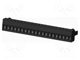 Connector: pluggable terminal block; plug; female; straight; 5mm