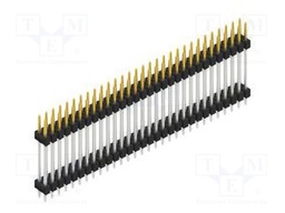 Connector: pin strips; pin header; male; PIN: 60; 2.54mm; THT; 2x30